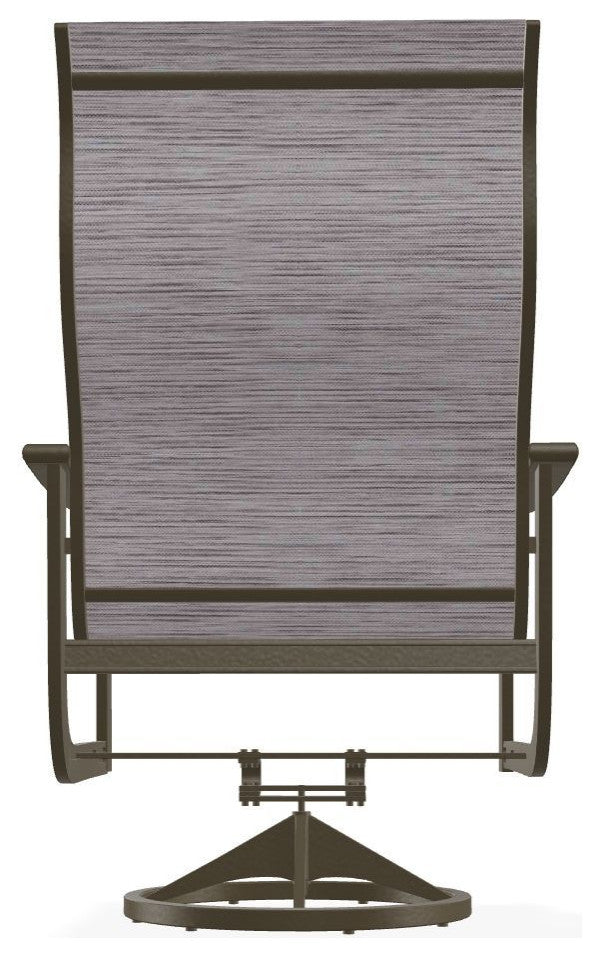 St. Catherine Sling Outdoor Supreme Swivel Rocker, Fossil/Beachwood