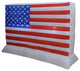 6' Long Patriotic Independence Day American Flag Inflatable Yard Decoration