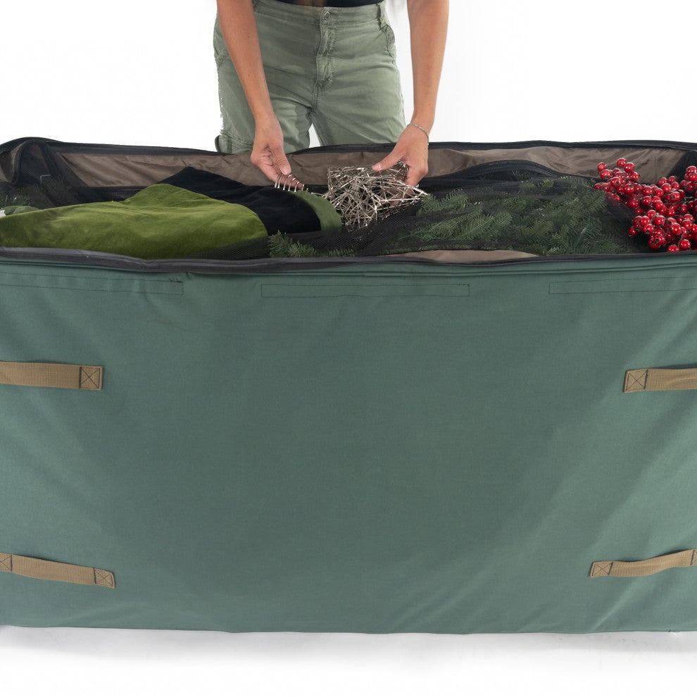 Artificial Christmas Tree Storage Bag with Wheels (9-15 ft. Trees)