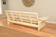 Mesa Frame Futon With Antique White Finish, Frame Only