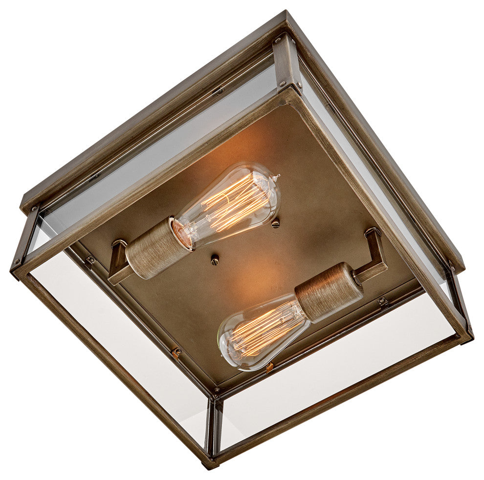 Hinkley Beckham Small Flush Mount, Burnished Bronze