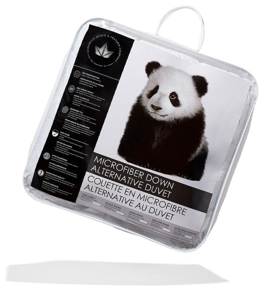 Microfiber Down Alternative Comforter, Queen