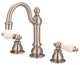 Water Creation Vintage Classic Widespread Lavatory Faucet With Pop-Up Drain