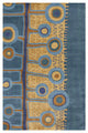 Allie Abstract Contemporary Area Rug, 8'x10'