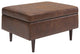 Shay Mid Century Small Square Coffee Table Storage Ottoman
