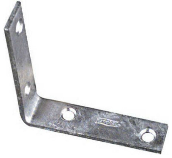 National Hardware N208-769 Corner Brace, 3"x3/4", Galvanized