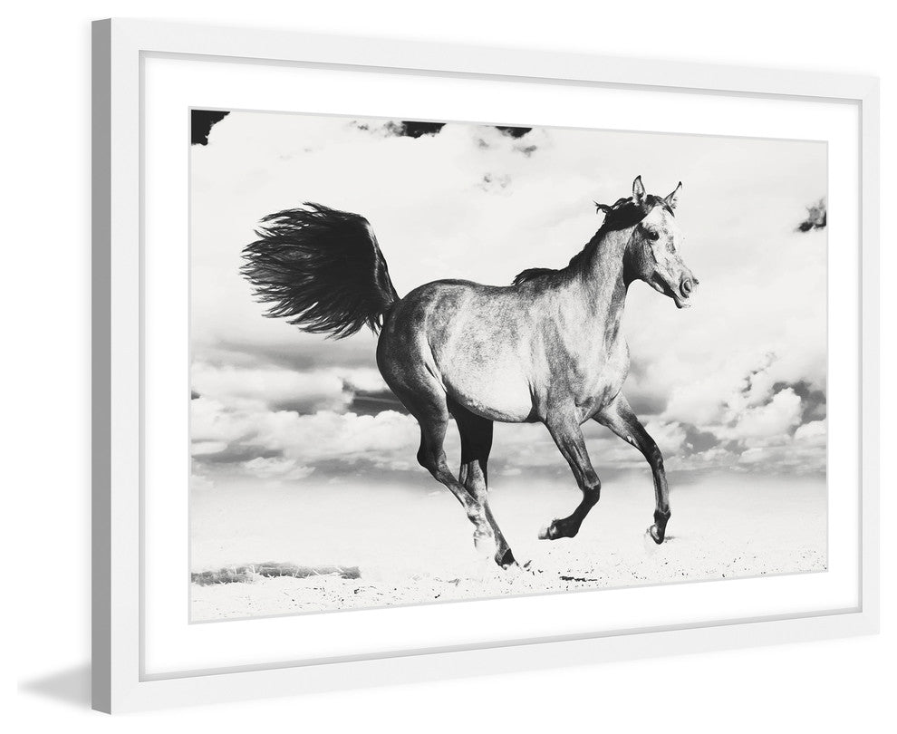 Marmont Hill, "Horse Dance" Framed Painting Print, 45x30