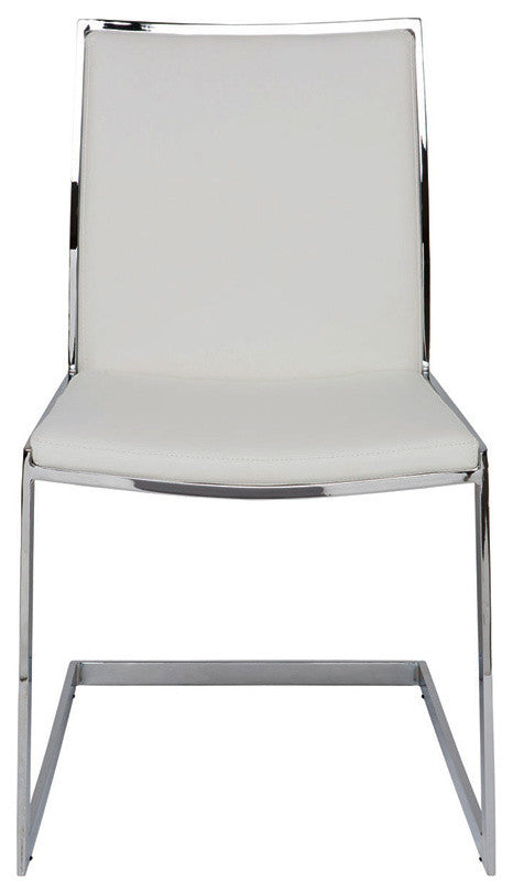 Temple Dining Chair by Nuevo Living, White
