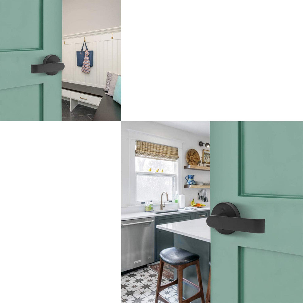 Left/Right Handing, Passage Door Levers Hall and Closet Handle, Set of 5