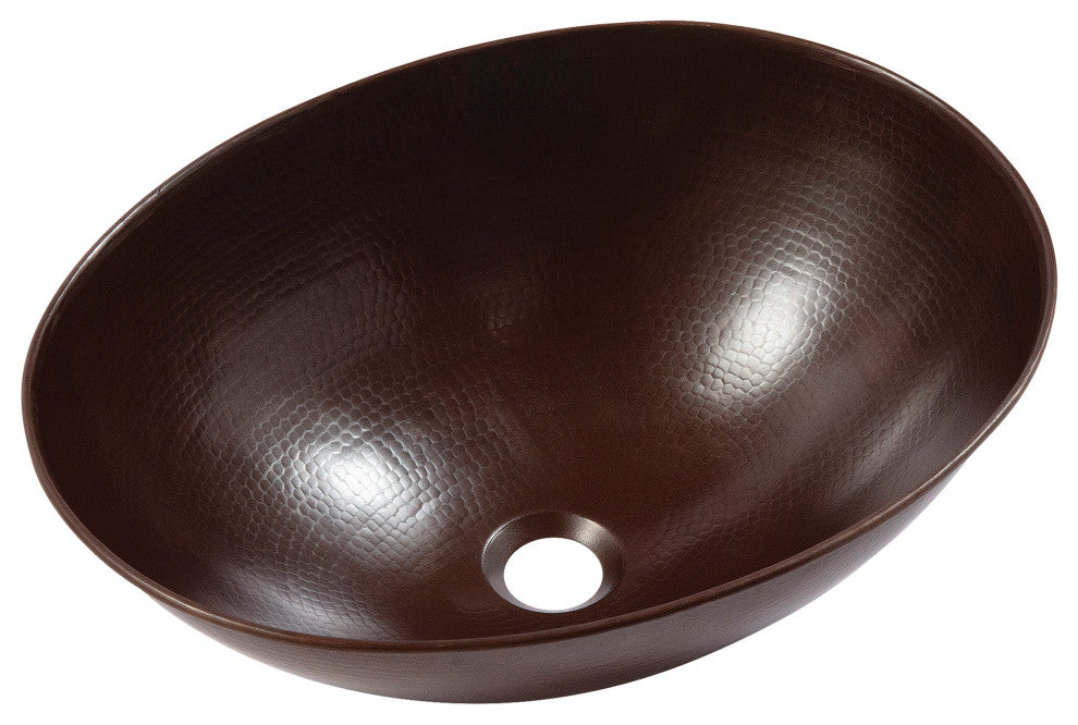 Maxwell 18" Vessel Bathroom Sink in Copper