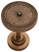 Agia Medallion Drapery Holdback, Copper, Set of 2