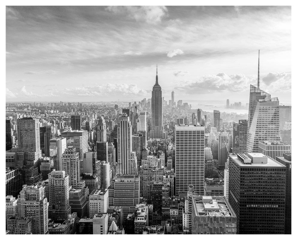 Manhattan Photograph Wall Art, Peel and Stick Vinyl