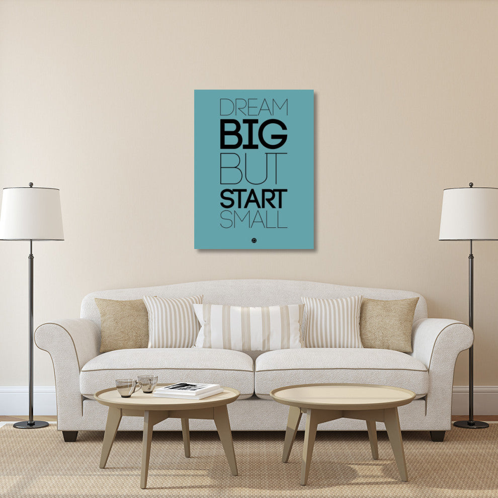 "Dream Big But Start Small 3" Fine Art Print