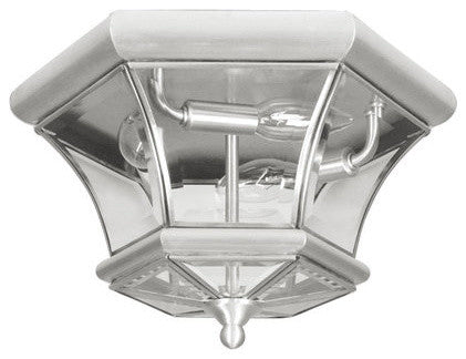 Monterey and Georgetown Ceiling Mount, Brushed Nickel