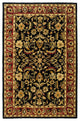 Safavieh Heritage Hg953A Black, Red Area Rug, 6' X 9'