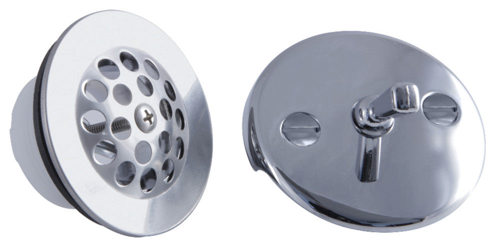 Showerscape Trip Lever With Grid Conversion Kit, Polished Chrome