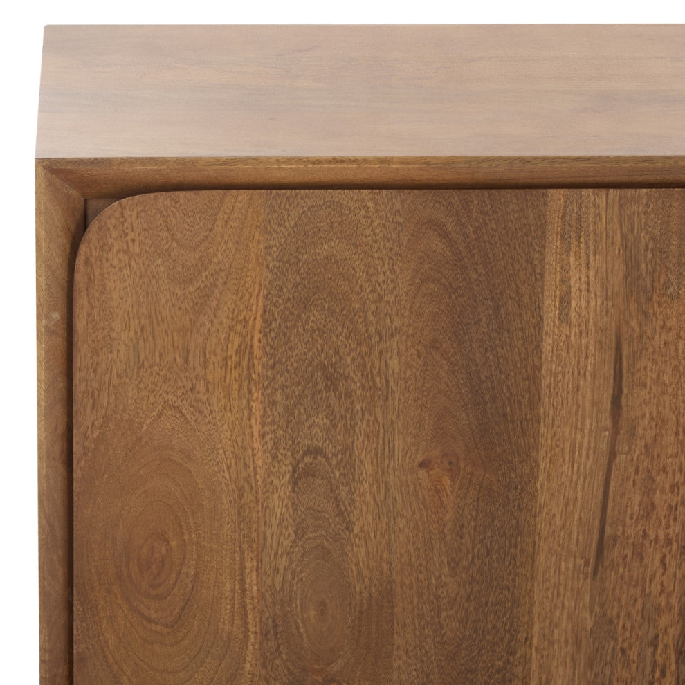 Safavieh Couture Grigorio 3 Door Wood Sideboard, Brown