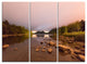 "Jordan Pond in Acadia Park" Metal Wall Art, 3 Panels, 36"x28"