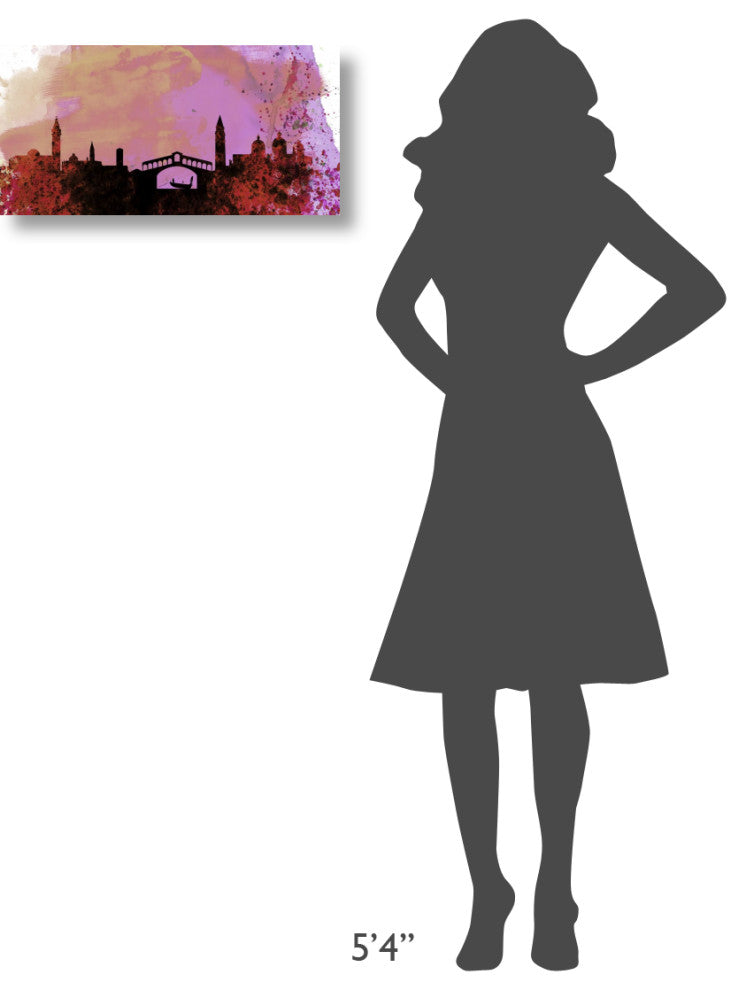 "Venice City Skyline" Fine Art Print