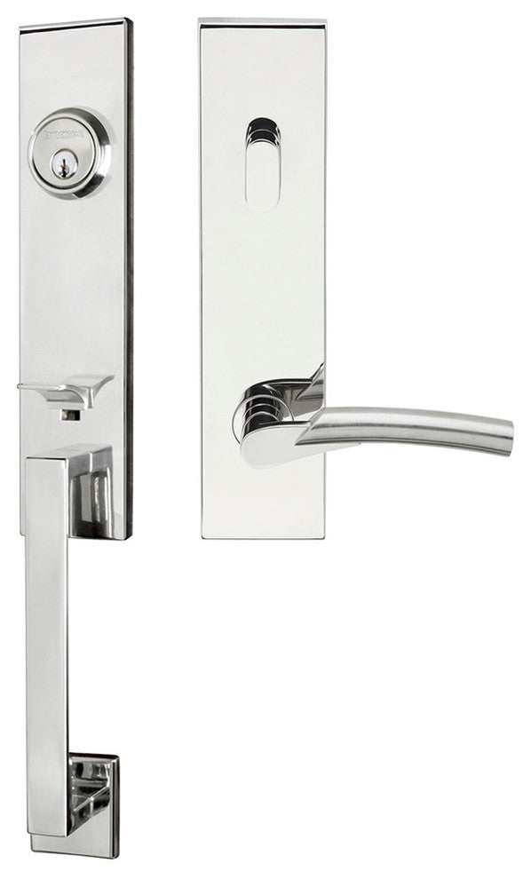 Phoenix Lever, Tubular Entry Handleset, Left Hand Reverse