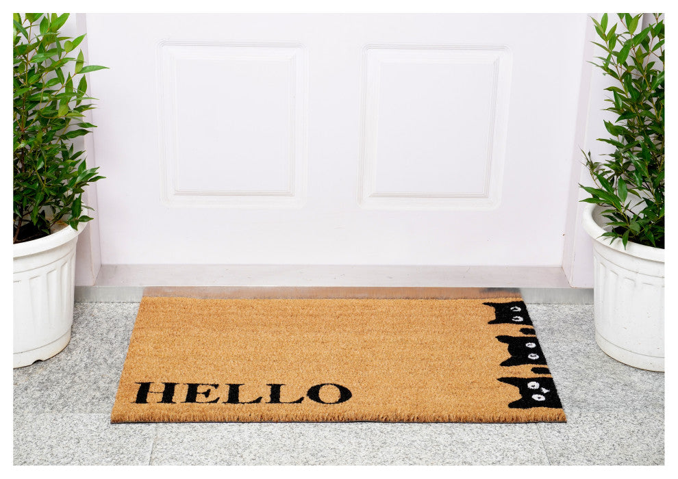 Calloway Mills Peeking Kitties Doormat