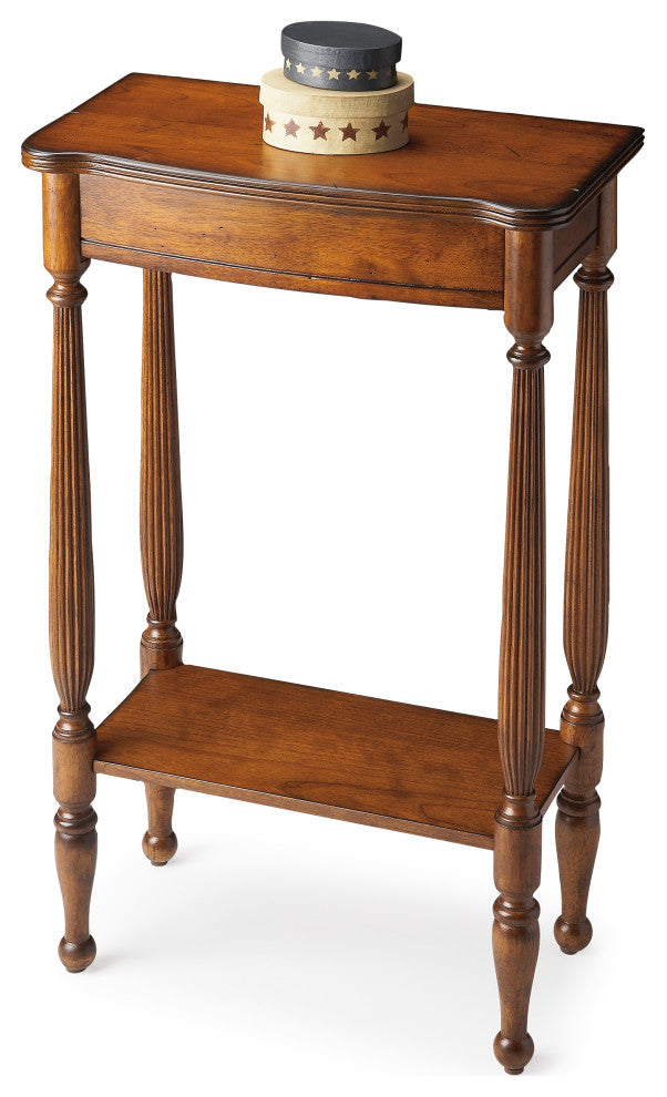 Whitney Console Table, Medium Brown