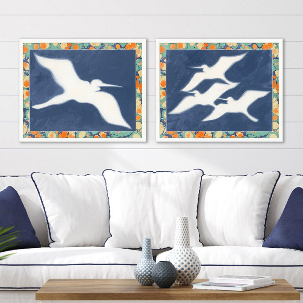 Curved Forms Framed Art, 4-Piece Set
