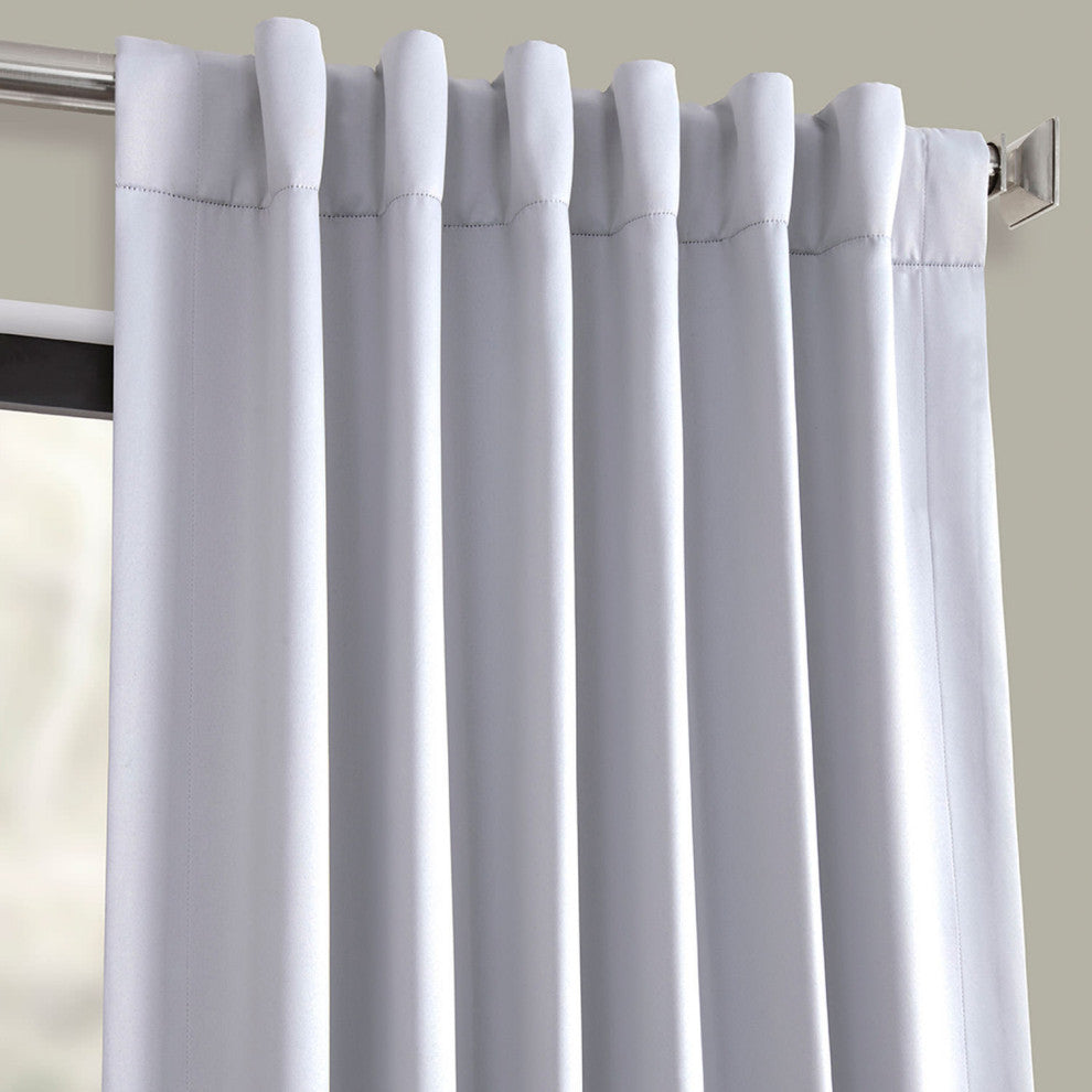 Fog Gray Room Darkening Curtain, Set of 2, 50"x120"