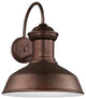 Generation Lighting Lighting Large 1-Light Outdoor Lantern, Weathered Copper