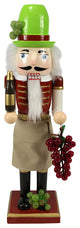 Decorative Wooden Christmas Nutcracker, Vintner