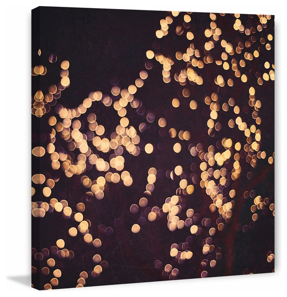 Marmont Hill, "Abstract Lights" Painting Print on Wrapped Canvas, 40x40