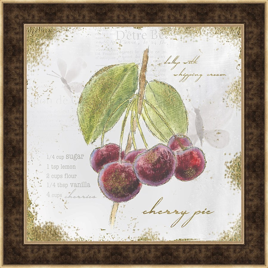 Garden Treasures IV Framed Fine Art Print, Hand Embellished