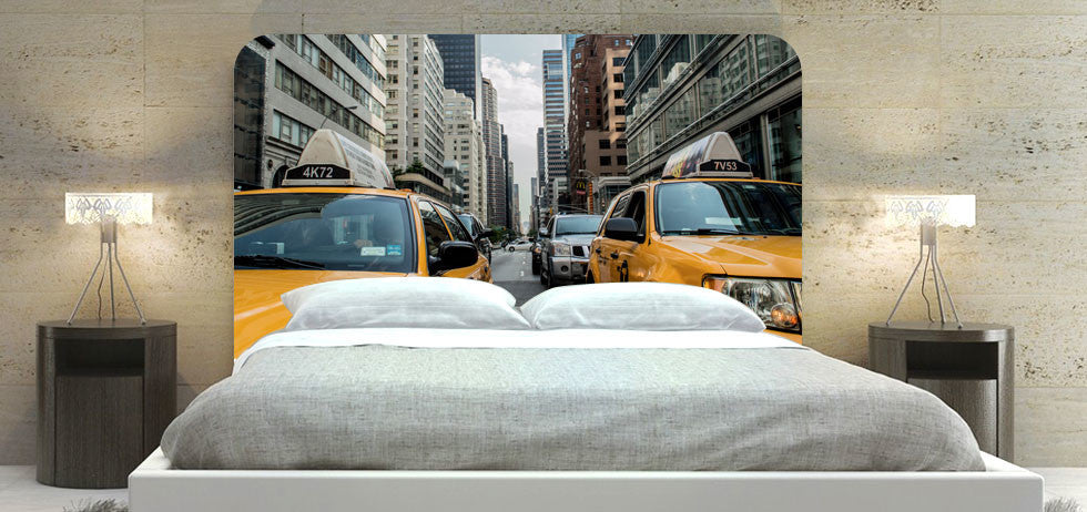 "City Traffic" Headboard