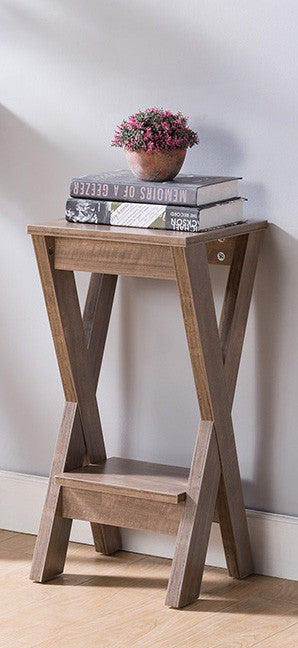 Sintechno Artistic Plant Stand with Shelf