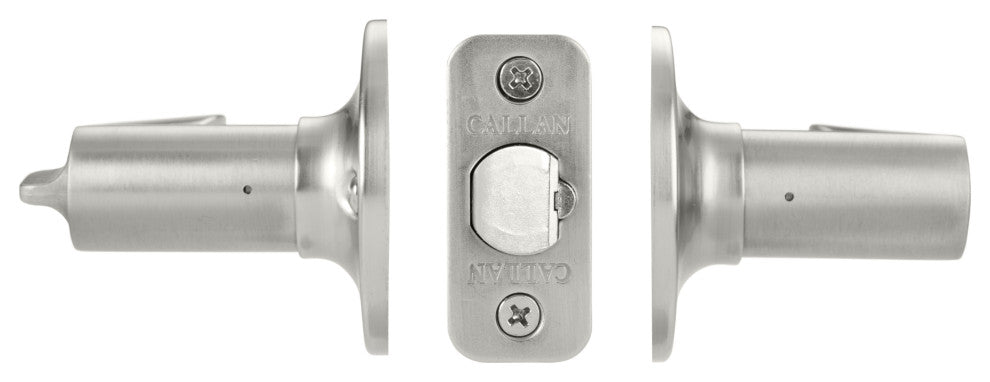 Delaney Hardware Callan Bennett Keyed Entry Lever Set, Satin Nickel