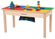 Duplo Compatible Play Table With Storage Bag, 32"x16", With Play Table Cover
