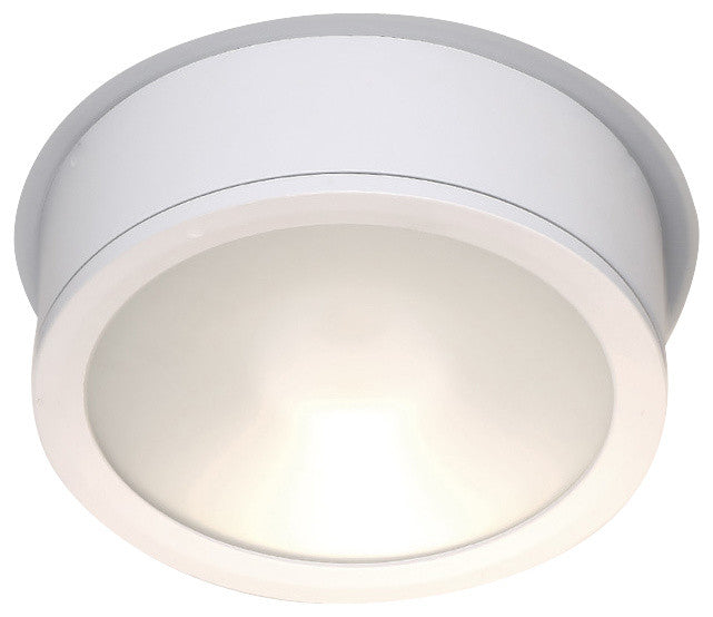 WAC Lighting Tube 12" Indoor or Outdoor LED Flush Mount, White