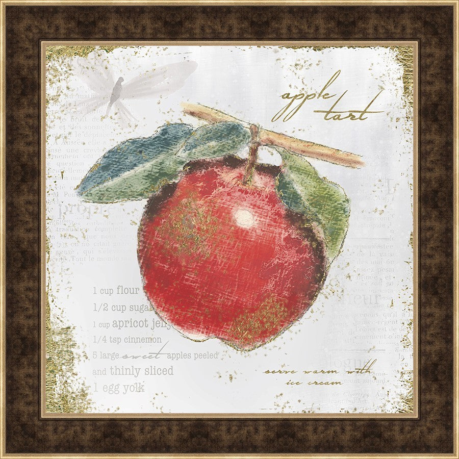 Garden Treasures I Framed Fine Art Print, Hand Embellished