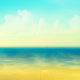 "In the Horizon" Print on Canvas, 18"x18"