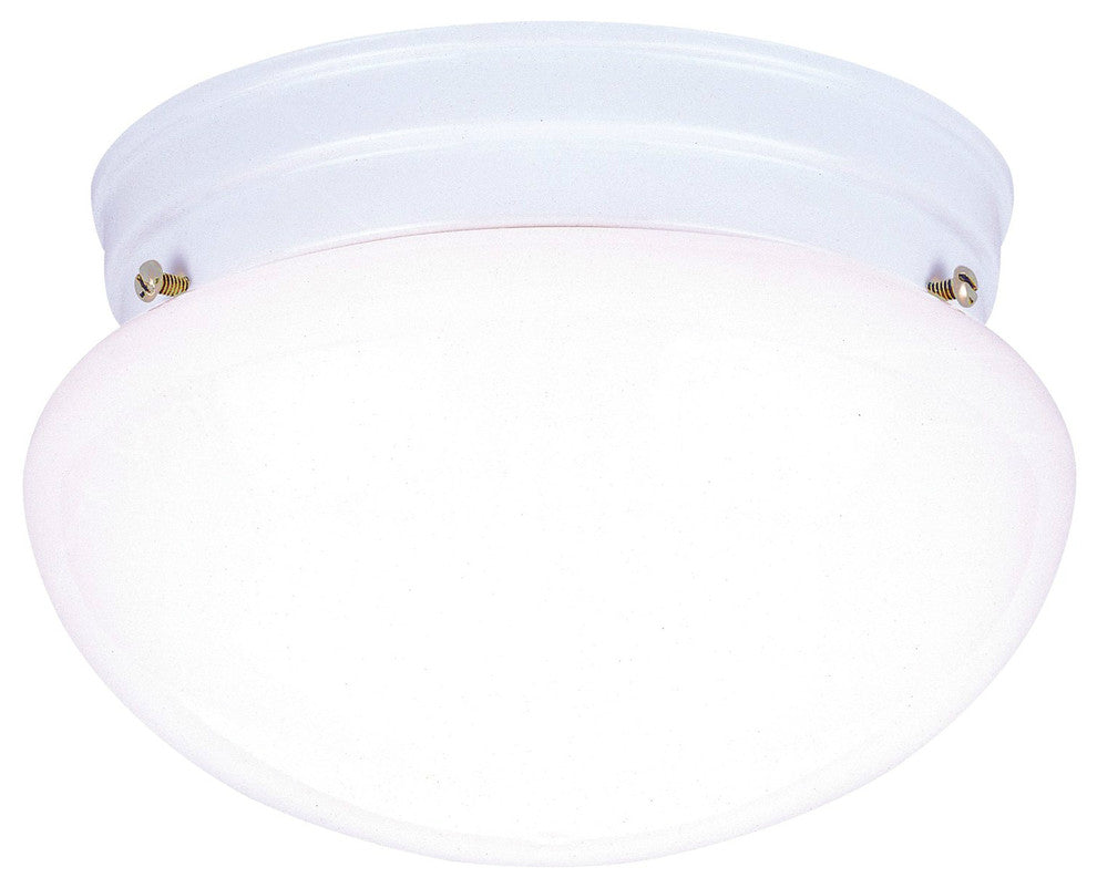 Westinghouse 66699 One-Light Indoor Flush-Mount Ceiling Fixture, White Finish