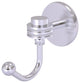 Satellite Orbit One Robe Hook With Dotted Accents, Satin Chrome