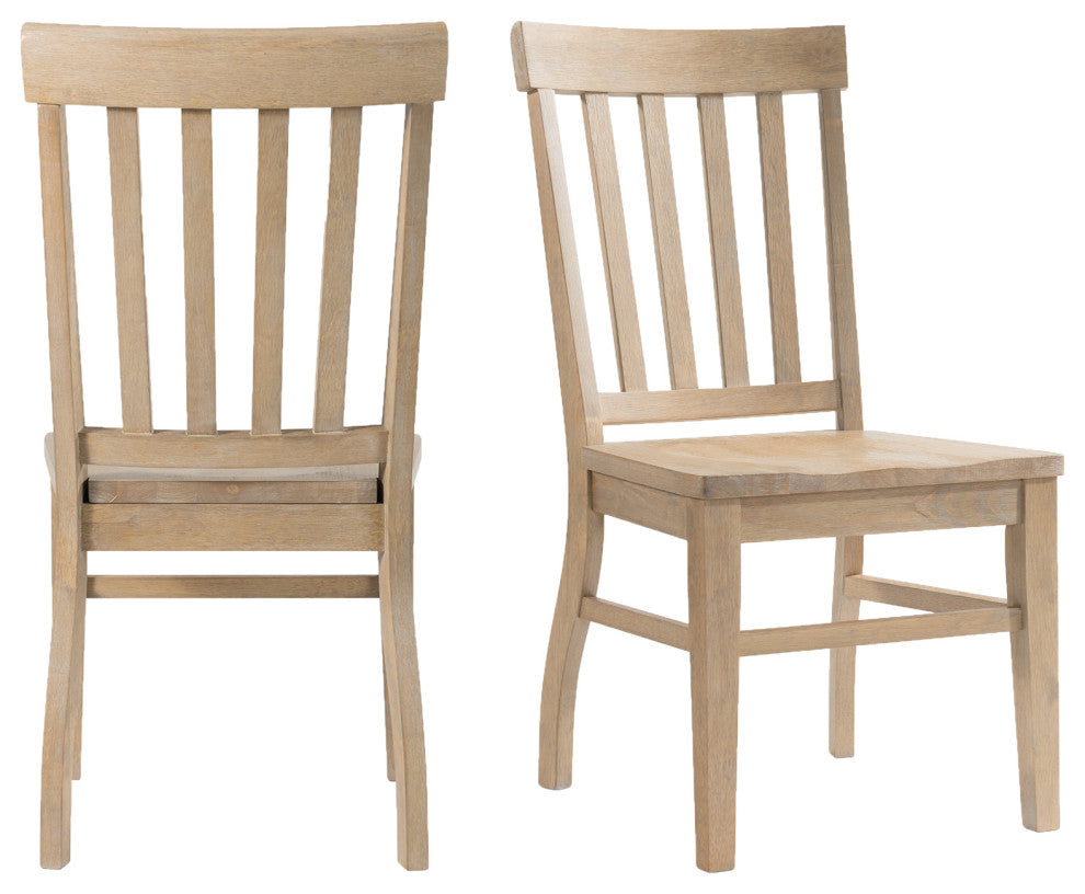 Liam Slat Back Side Chair Set