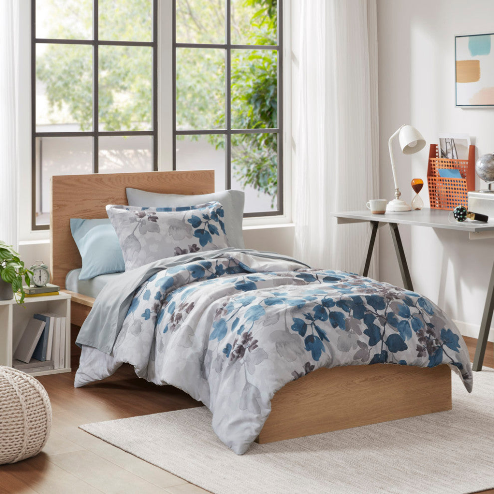 Madison Park Essentials Alexis Comforter Set With Bed Sheets
