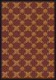 Any Day Matinee Rug, Queen Anne, Burgundy, 3'10"x5'4"