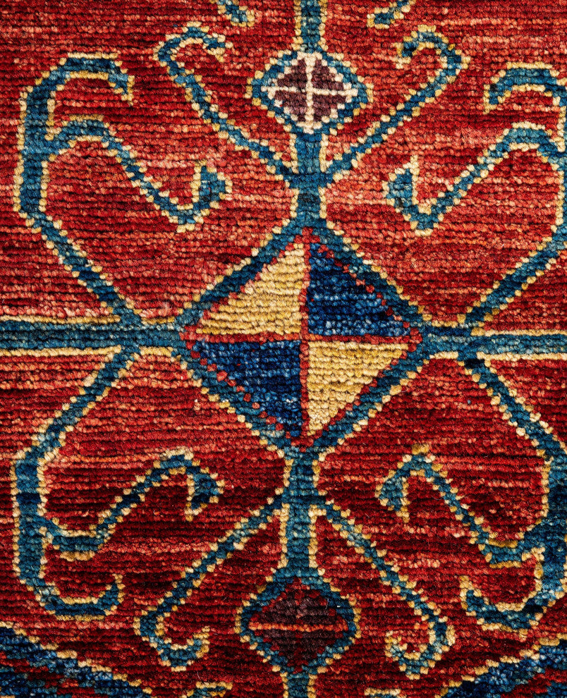 Serapi One-of-a-Kind Hand-Knotted Area Rug Red, 9'0" x 12'0"