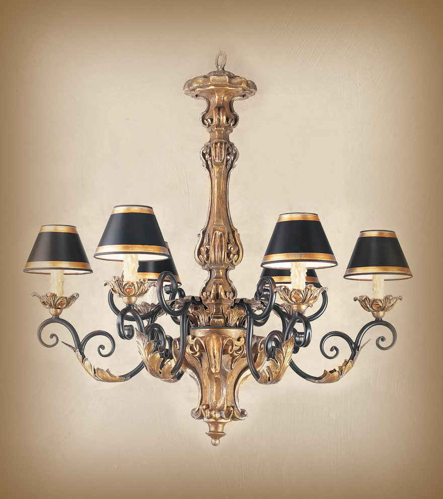 Bormir Wrought Iron Chandelier