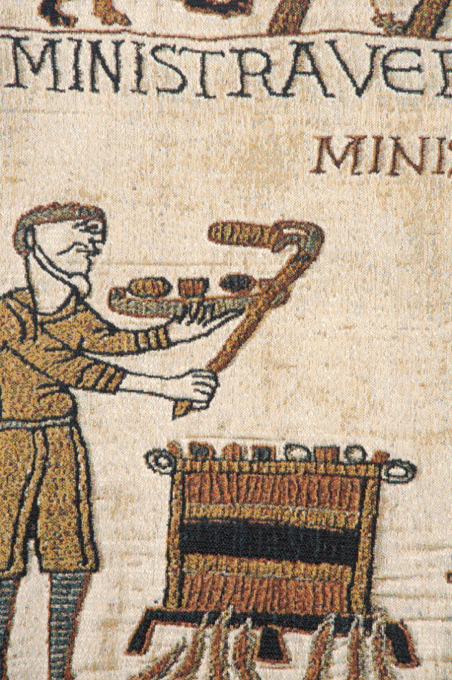 Bayeux Banquet II Belgian Wall Tapestry