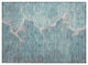 Machine Washable Indoor/Outdoor Chantille ACN1889 Teal 1'8" x 2'6" Rug