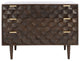 Safavieh Couture Zinnia 3 Drawer Chest Walnut