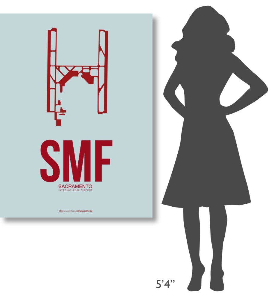 "SMF Sacramento Poster 2" Fine Art Print